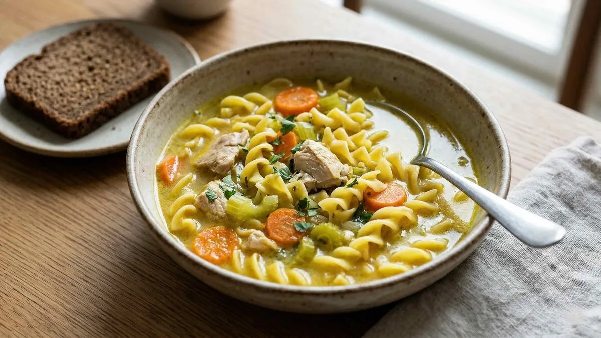 Kana-nuudelikeitto – nopea ja lämmittävä arkiruoka