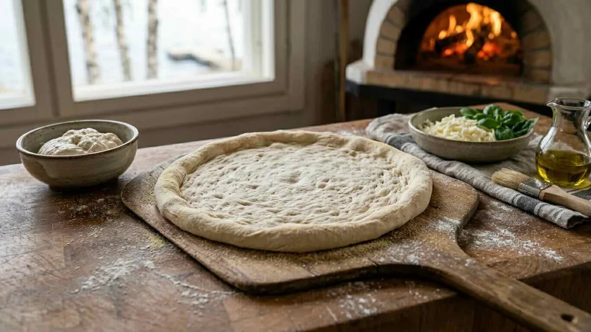 Pizzapohja kotiuuniin